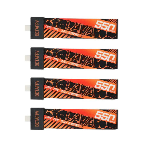 BetaFPV BT2.0 1S 450mAh - LiPo Battery for Tiny Whoops