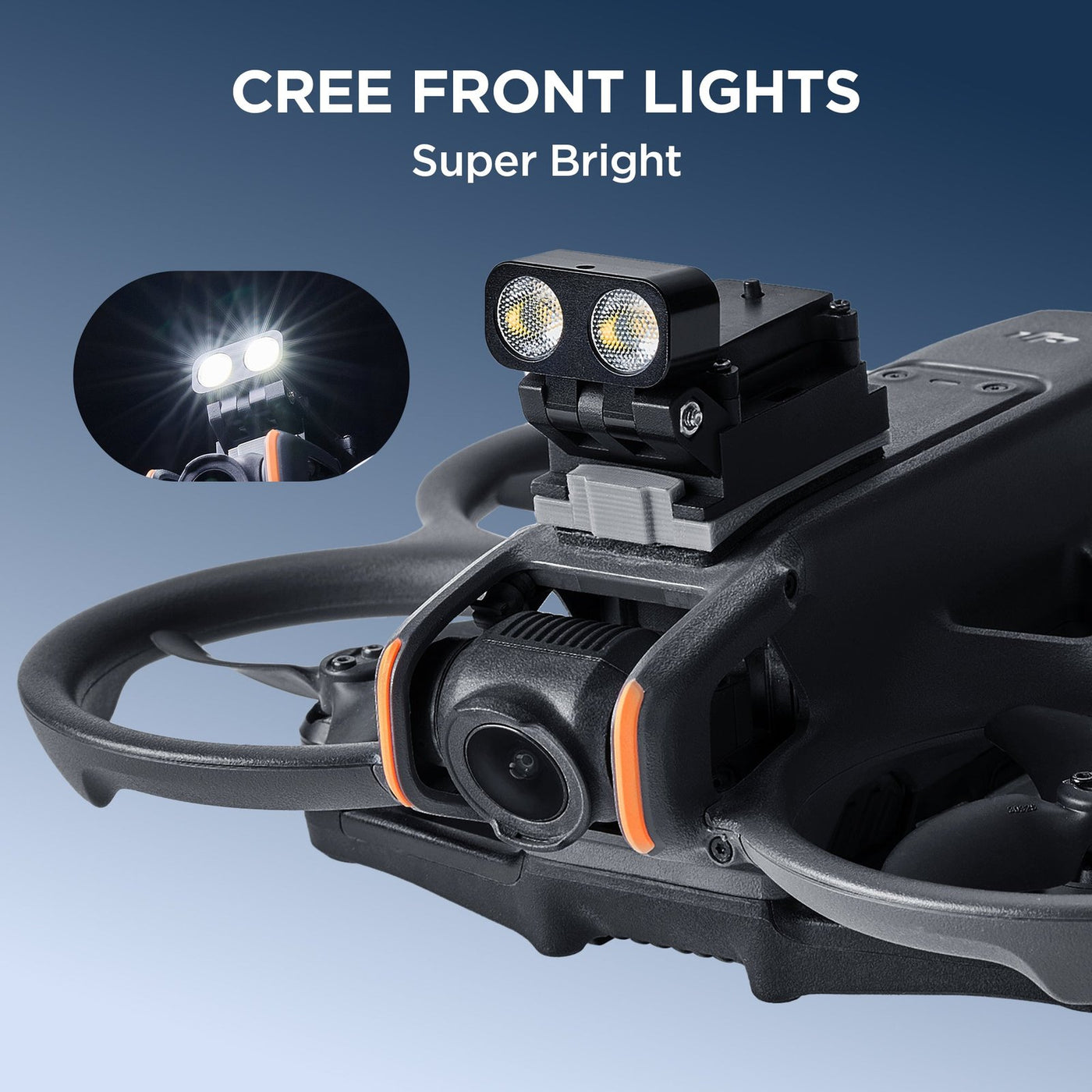 VIFLY Search Light Kit for DJI Avata 2 - Tactical Flashlight